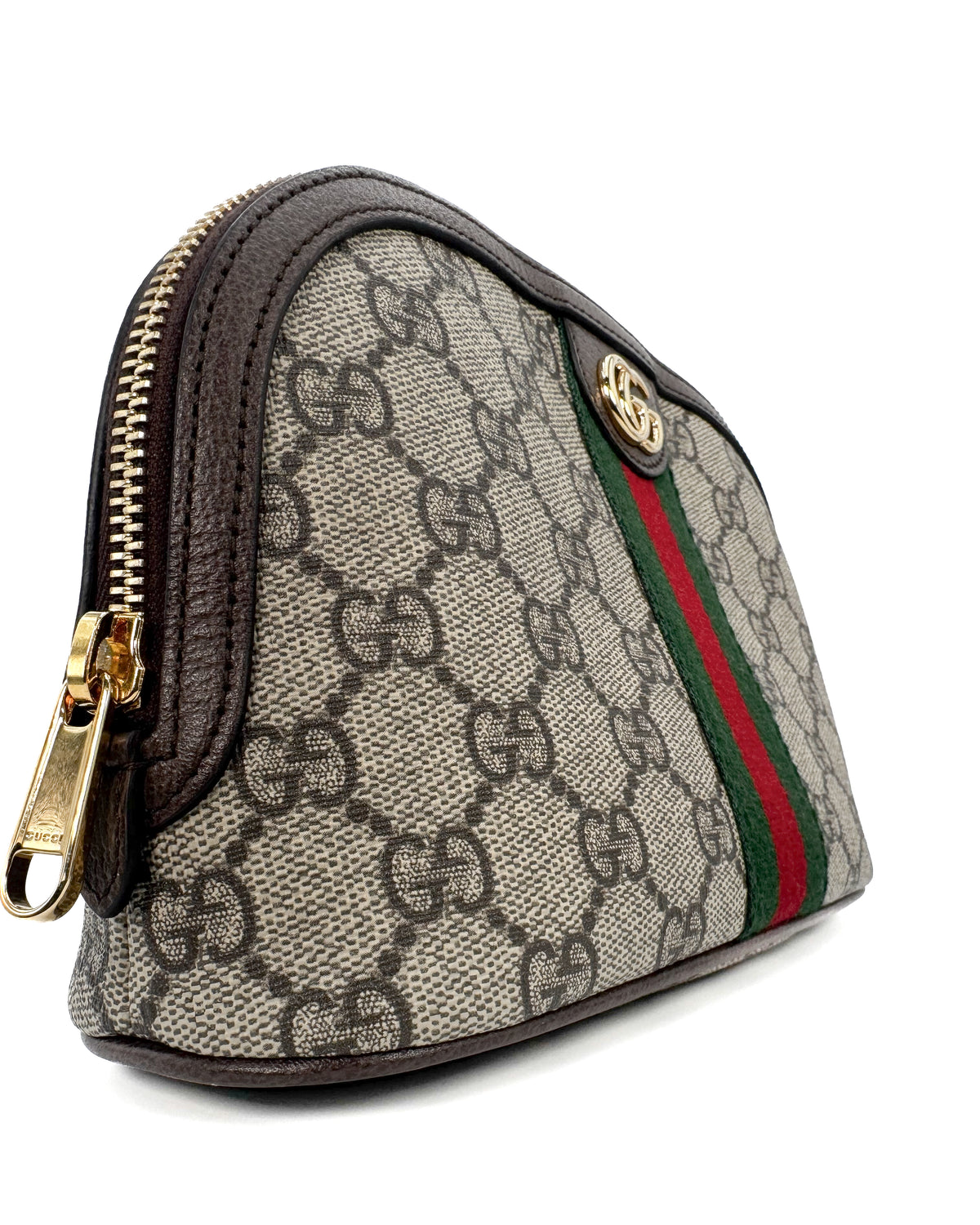 Gucci Bolsa Ophidia Gg Large Cosmetic Case Beige/Ebano · Premium Avenue