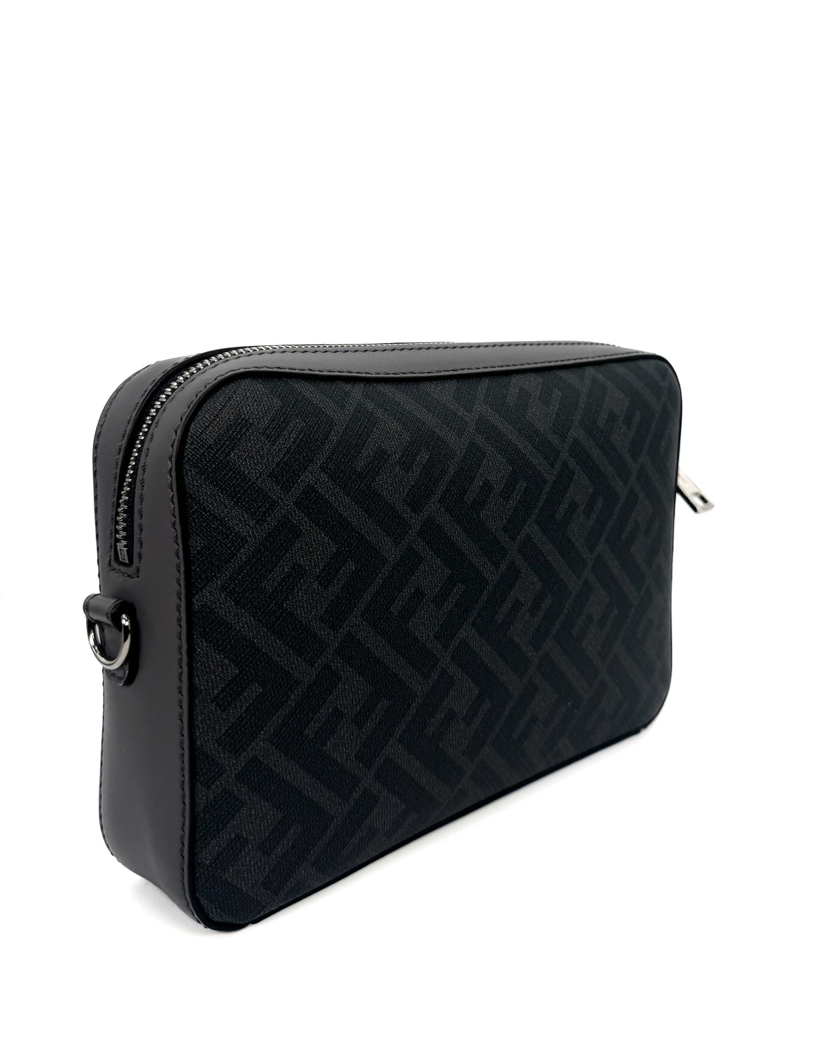 Fendi Bolsa Diagonal Camera Case Grey · Premium Avenue