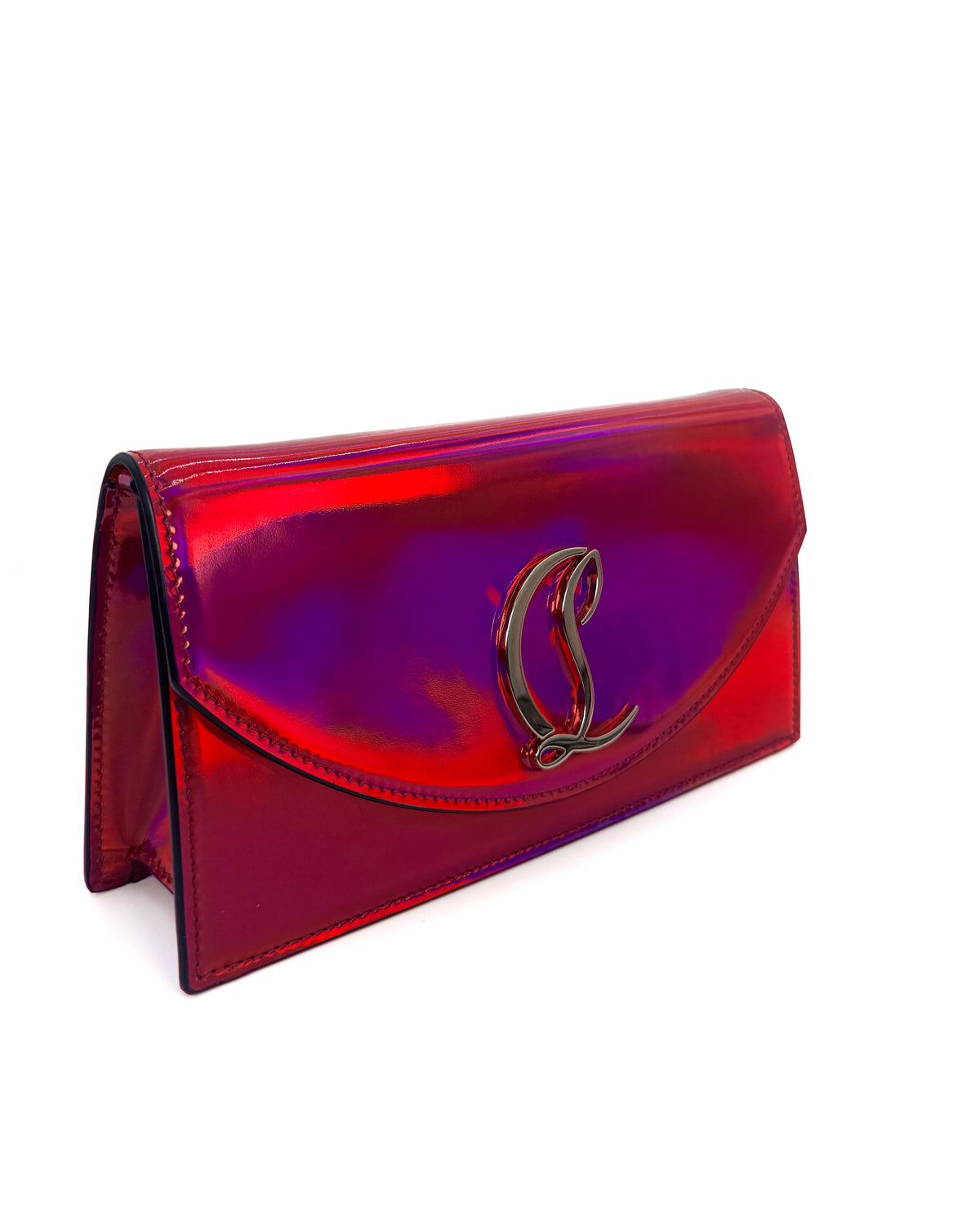 Christian Louboutin Bolsa Loubi 54 Fuxia/Gold · Premium Avenue
