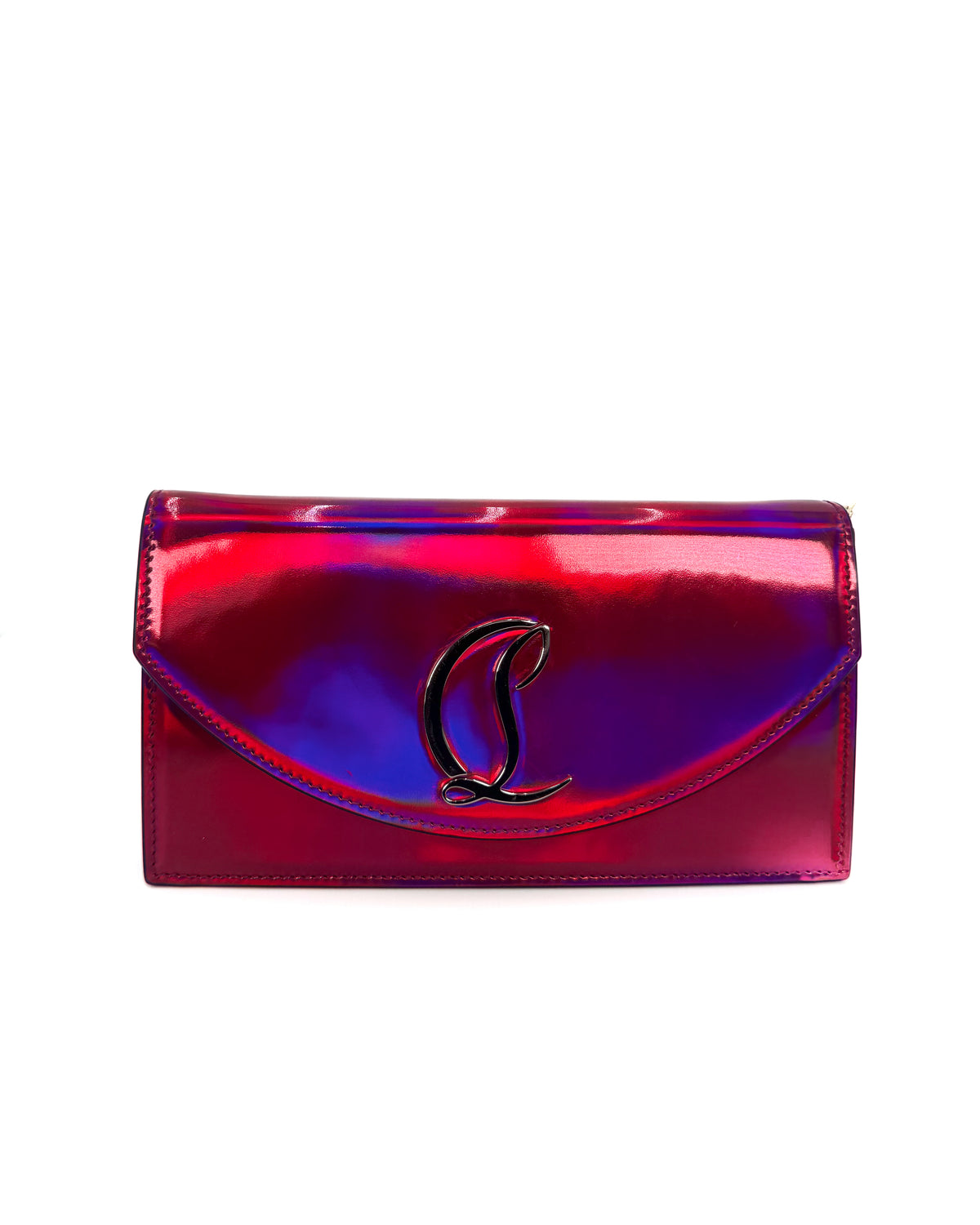 Christian Louboutin Bolsa Loubi 54 Fuxia/Gold · Premium Avenue