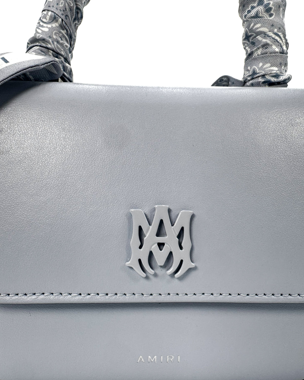 Amiri Bolsa Bandana Micro Ma Gray Dawn · Premium Avenue