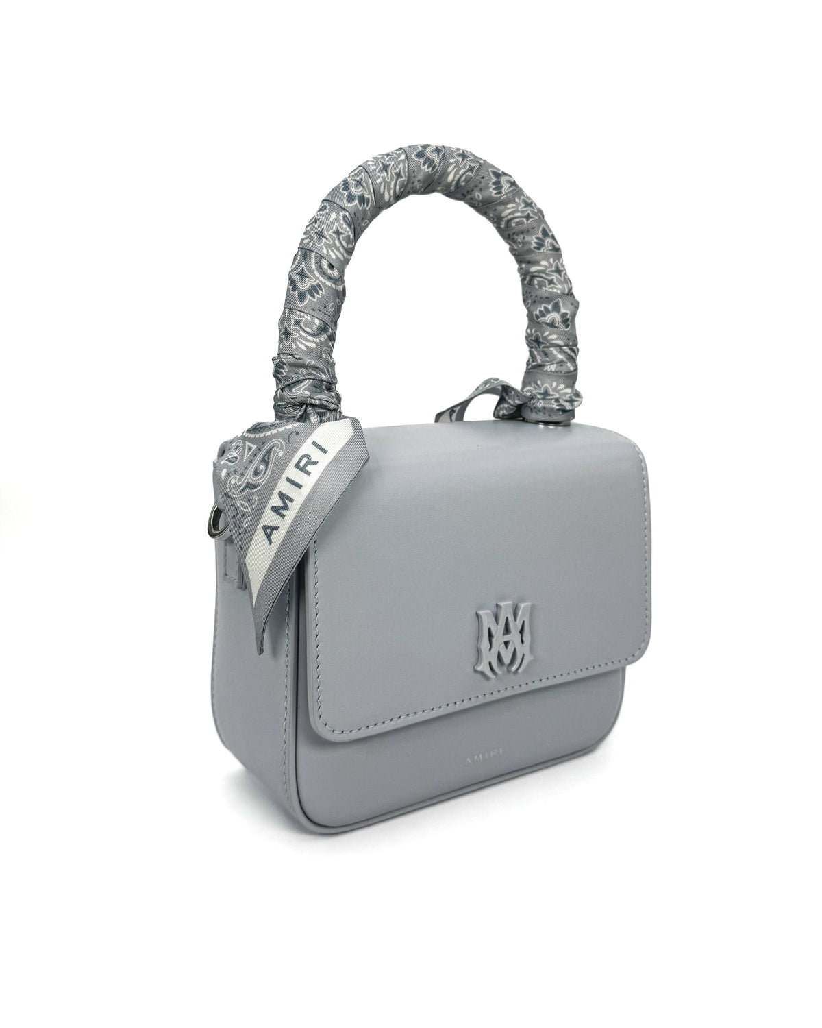 Amiri Bolsa Bandana Micro Ma Gray Dawn · Premium Avenue