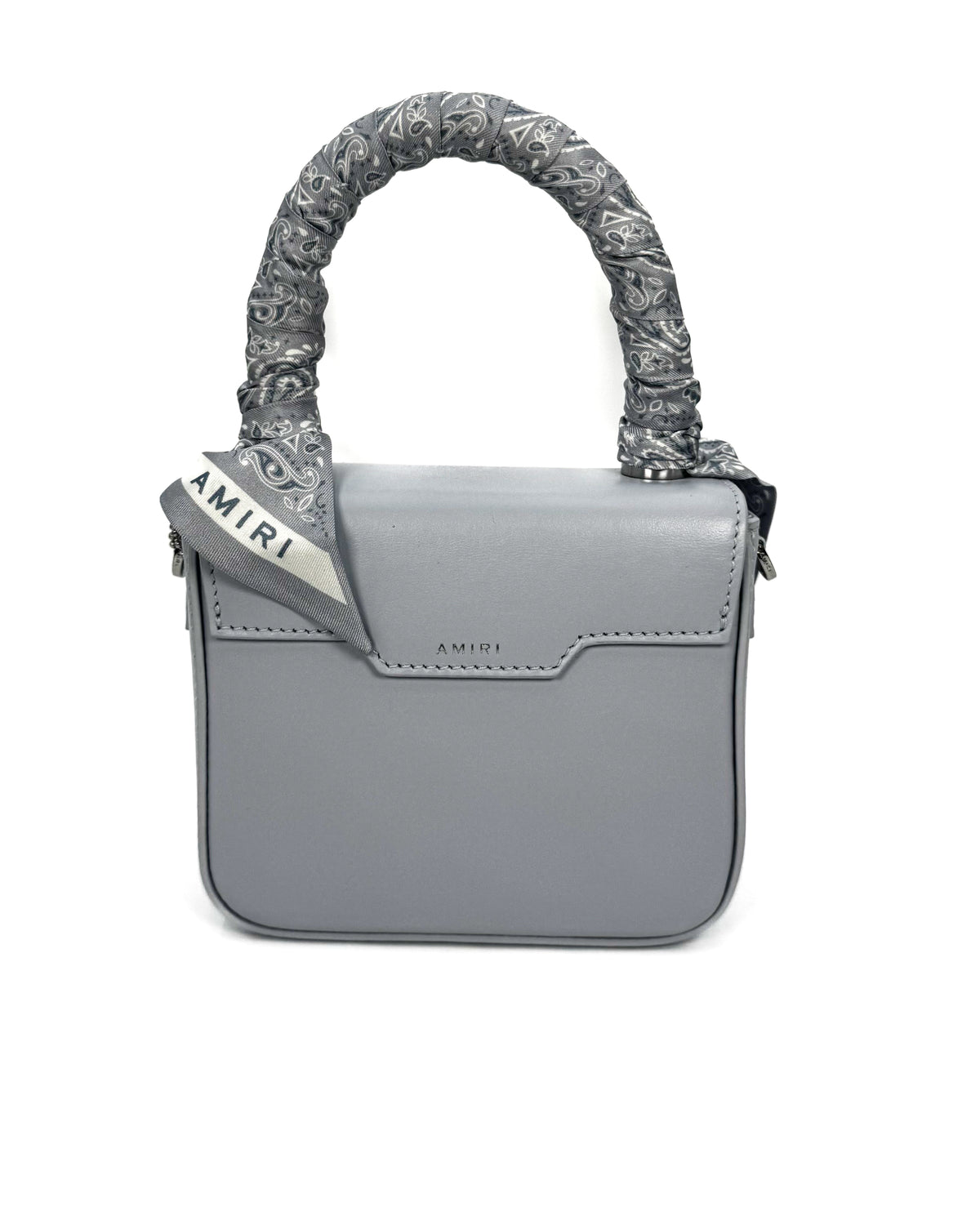 Amiri Bolsa Bandana Micro Ma Gray Dawn · Premium Avenue