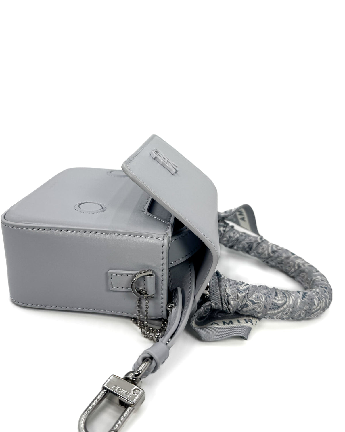 Amiri Bolsa Bandana Micro Ma Gray Dawn · Premium Avenue