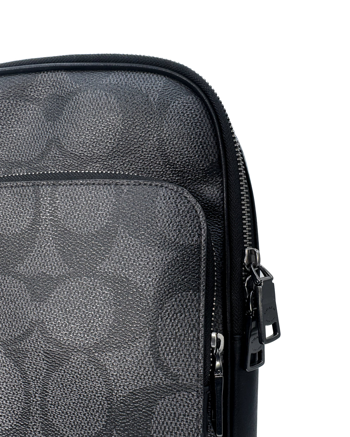 Coach Bolsa Ethap P M Sinature Black · Premium Avenue
