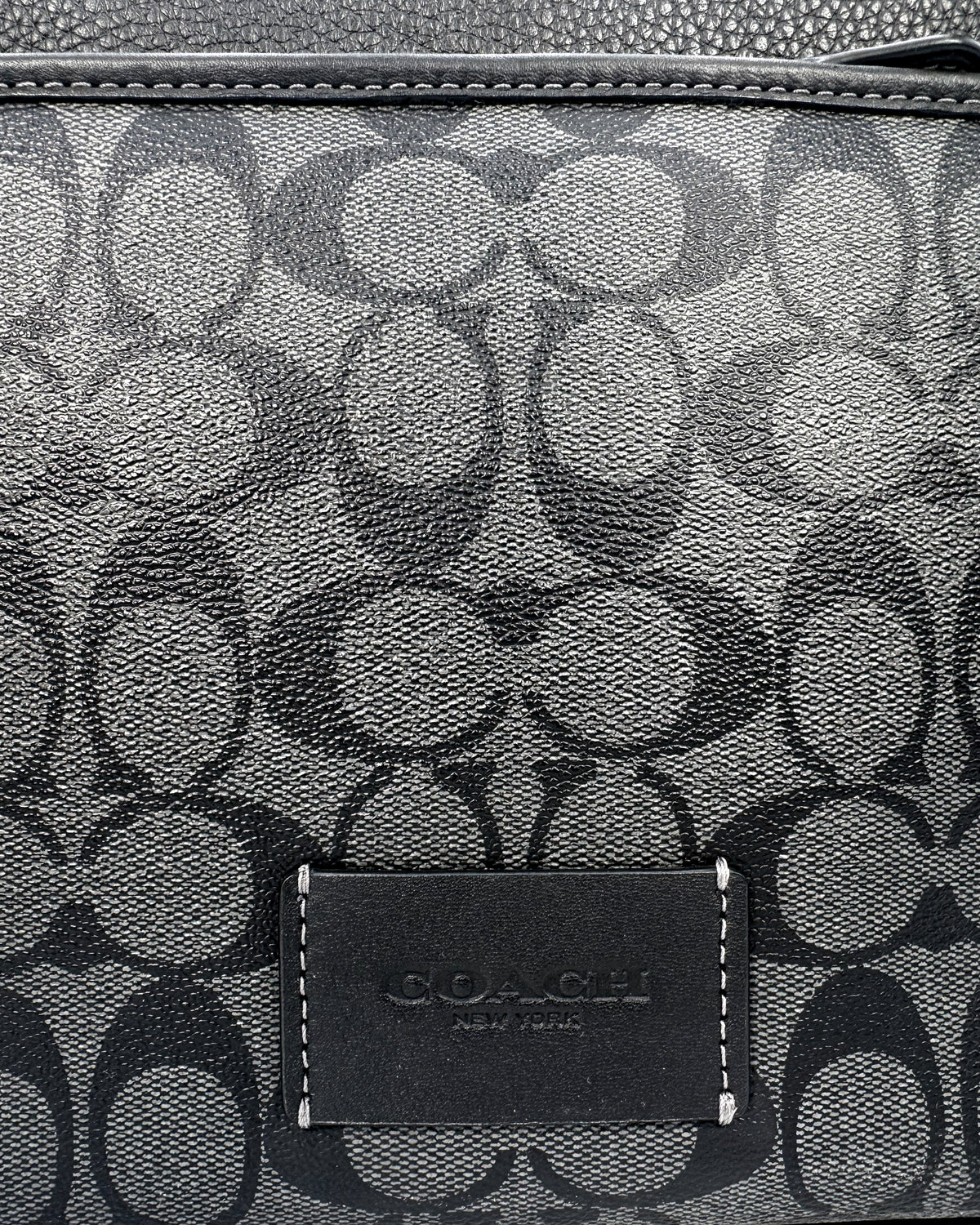 Coach Bolsa Distric Crossbody Signature Qb/Charcoal/Black · Premium Avenue