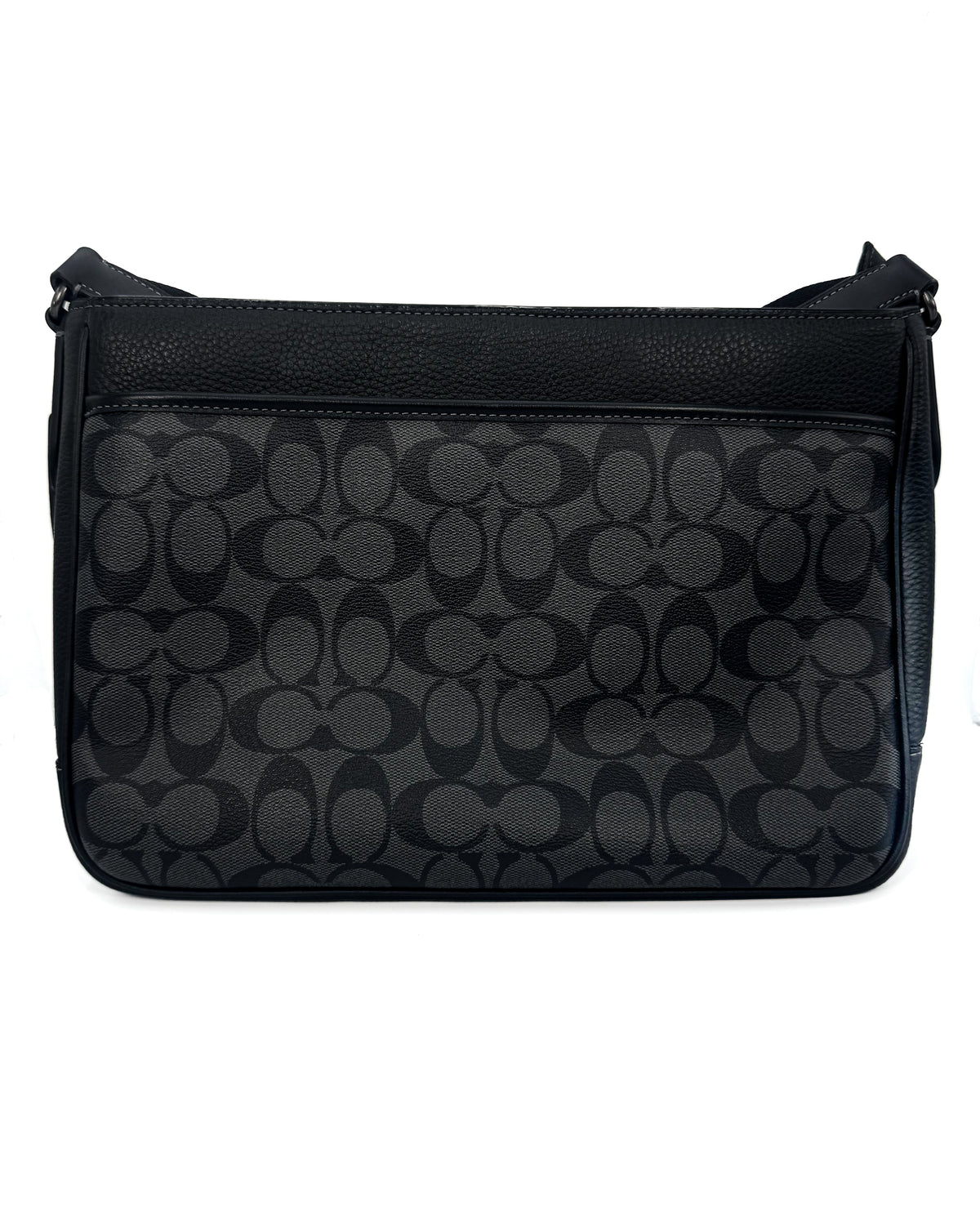 Coach Bolsa Distric Crossbody Signature Qb/Charcoal/Black · Premium Avenue