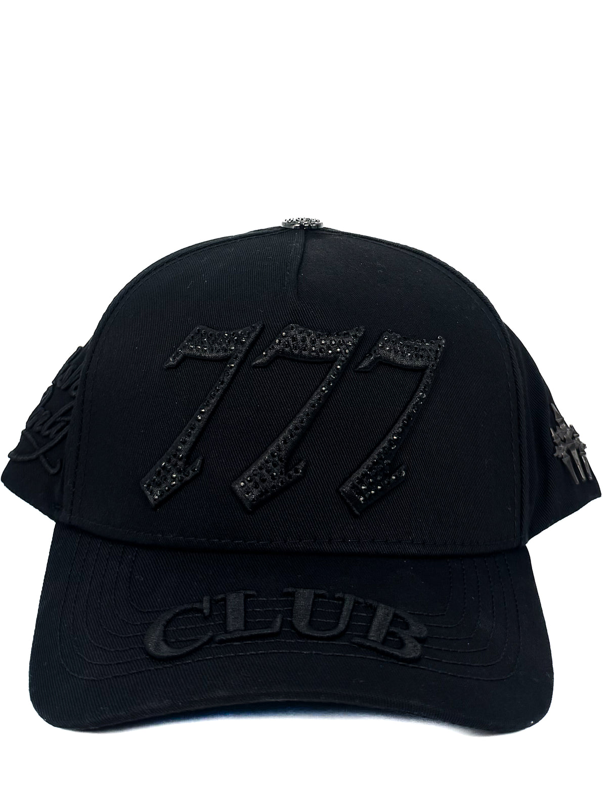Cash Only Gorra 777 Club Rinstones On 777 Black · Premium Avenue