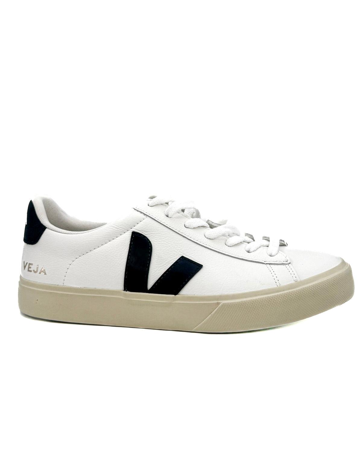 Veja Calzado Campo Leather (men) Extra White Black · Premium Avenue