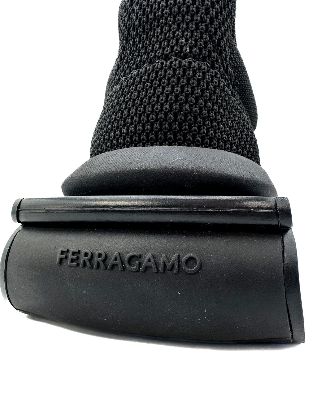 Ferragamo Calzado Nima Knit Nero/Antra · Premium Avenue