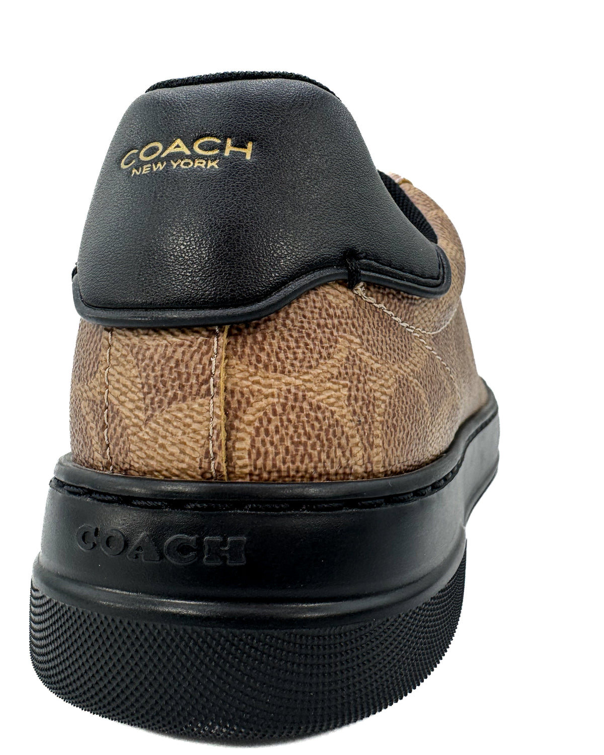 Coach Calzado High Line Signature Sneaker Khaki/Black · Premium Avenue