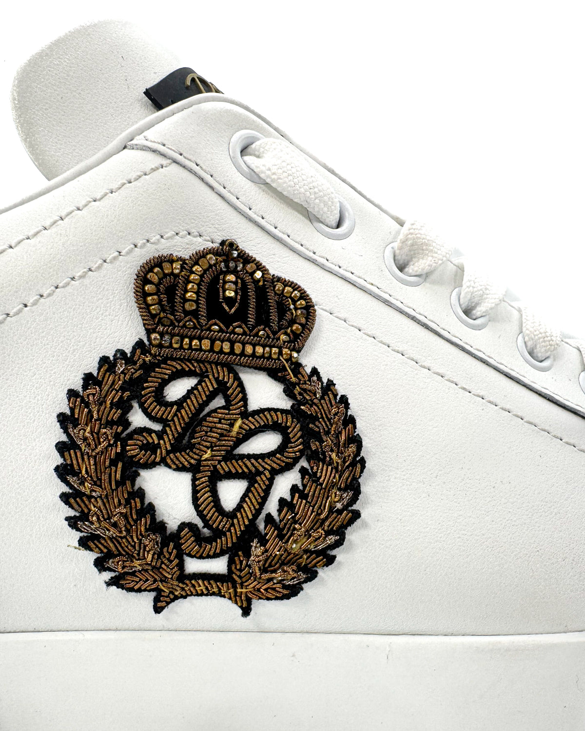 Dolce & Gabbana Calzado Portofino Sneaker With Crown Patch · Premium Avenue