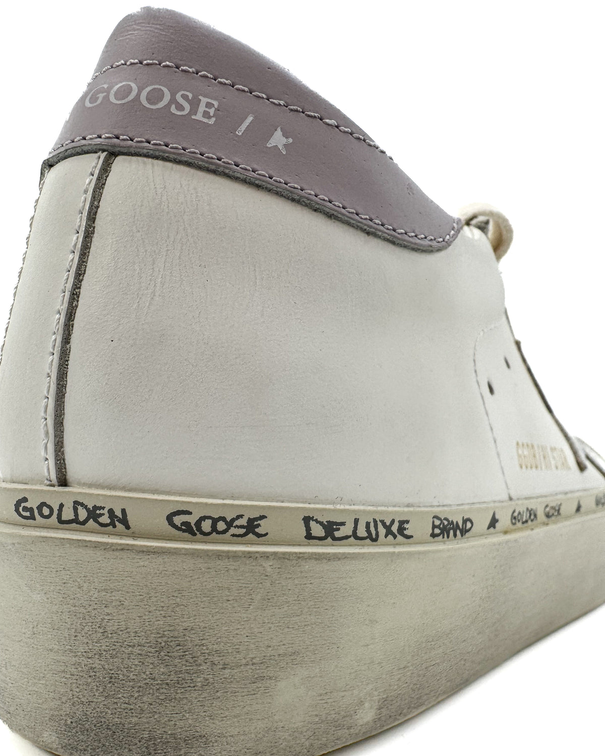 Golden Goose Calzado Hi -star White/Silver/Lilac · Premium Avenue