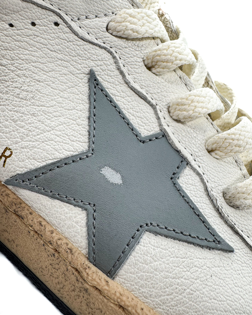 Golden Goose Calzado Ball Star White/Silver Blue/Red · Premium Avenue