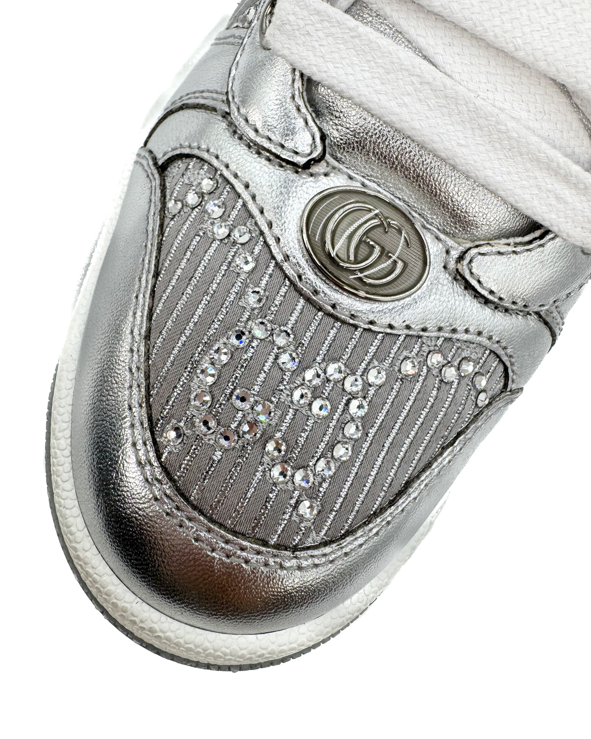 Gucci Calzado Nappa Silk/Poli Silver/Lig.grey/Silv · Premium Avenue