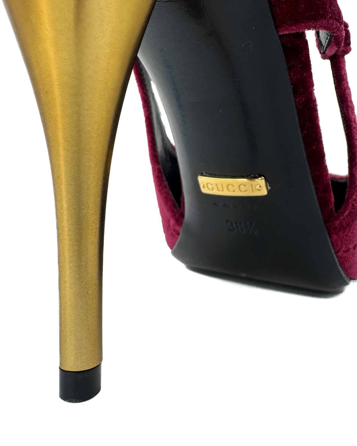 Gucci Calzado Zapatillas Burdeos Velvet Pumps Burdeos Velvet · Premium Avenue