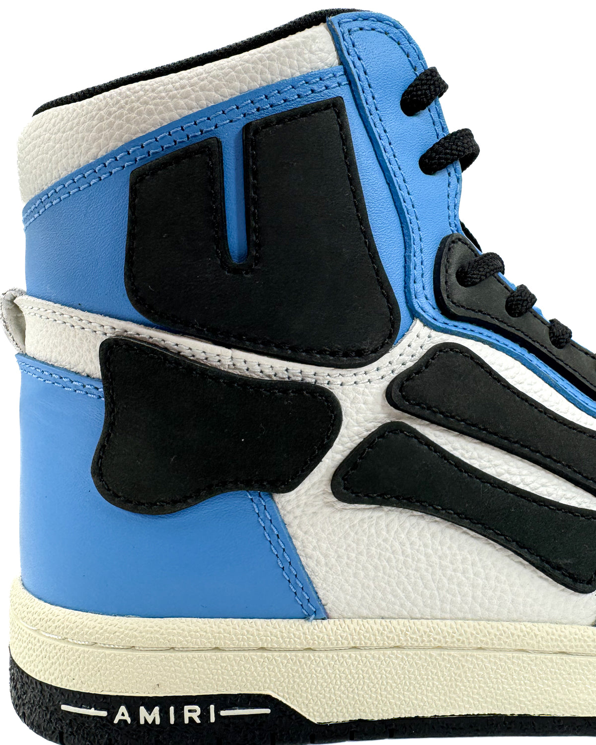 Amiri Calzado Skel Top High Blue/White · Premium Avenue