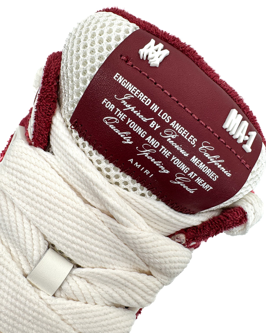 Amiri Calzado MA-1 Deep Red · Premium Avenue