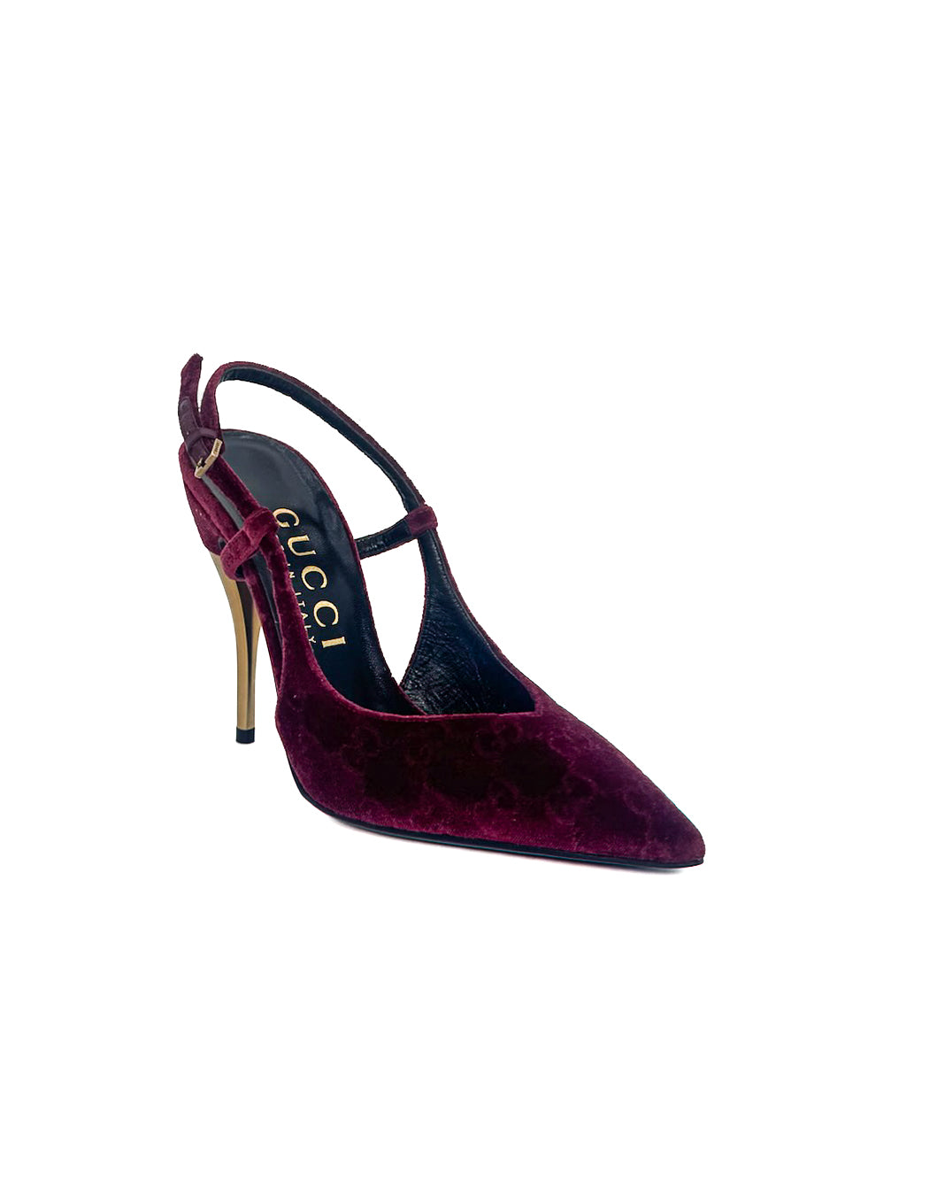 Gucci Calzado Zapatillas Burdeos Velvet Pumps Burdeos Velvet · Premium Avenue