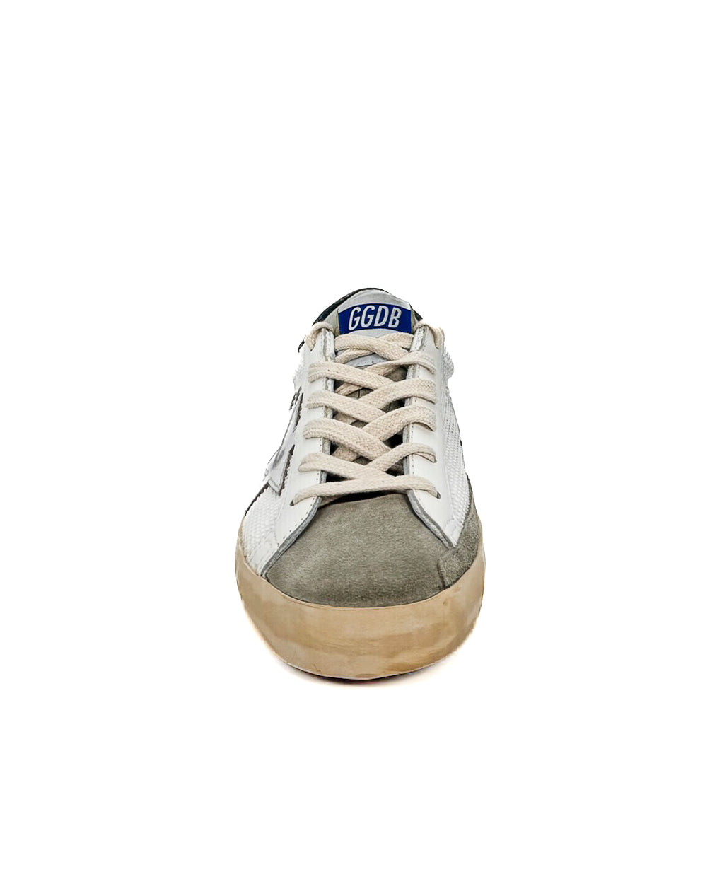 Golden Goose Calzado Super Star Classic With List White/Taupe/Silver · Premium Avenue