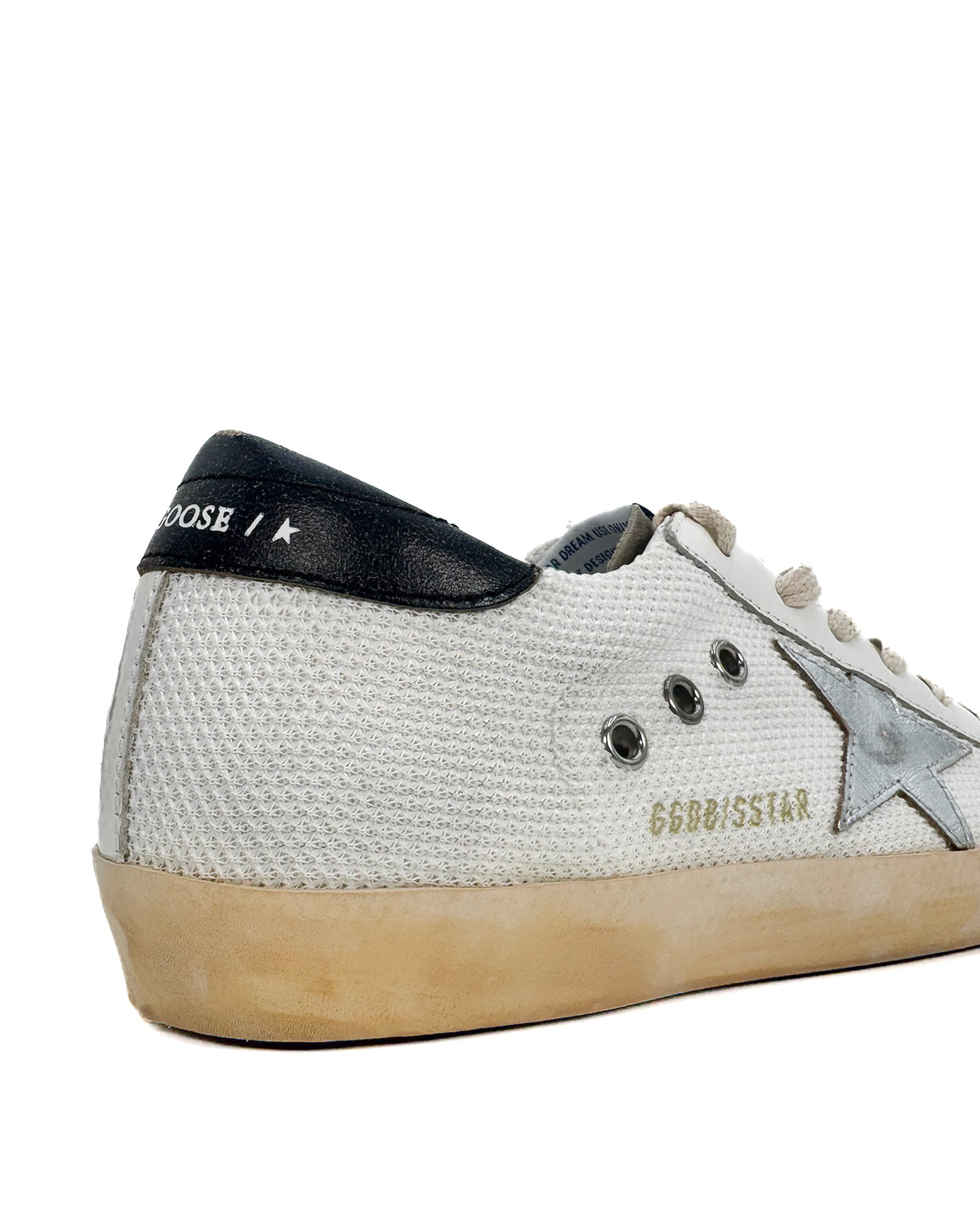 Golden Goose Calzado Super Star Classic With List White/Taupe/Silver · Premium Avenue