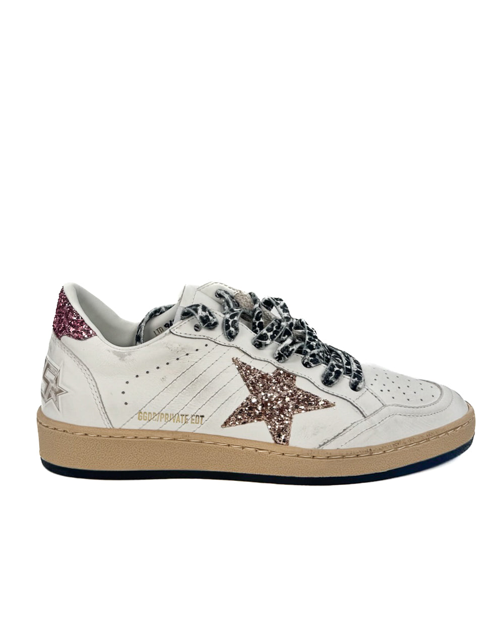 Golden Goose Calzado Ball Star White/Peach/Pink · Premium Avenue