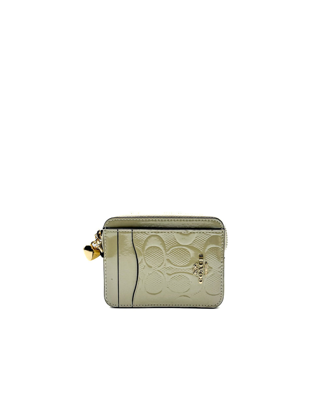 Coach Accesorio Zip Cc Ptnt Sig Chalk · Premium Avenue