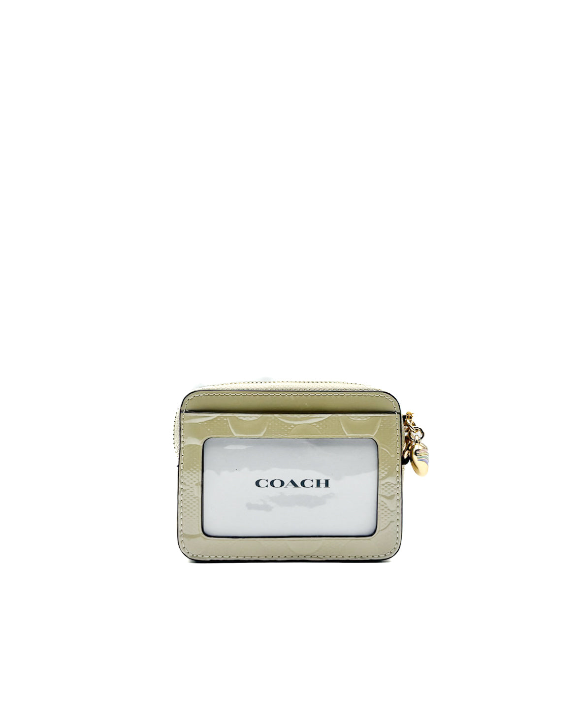 Coach Accesorio Zip Cc Ptnt Sig Chalk · Premium Avenue