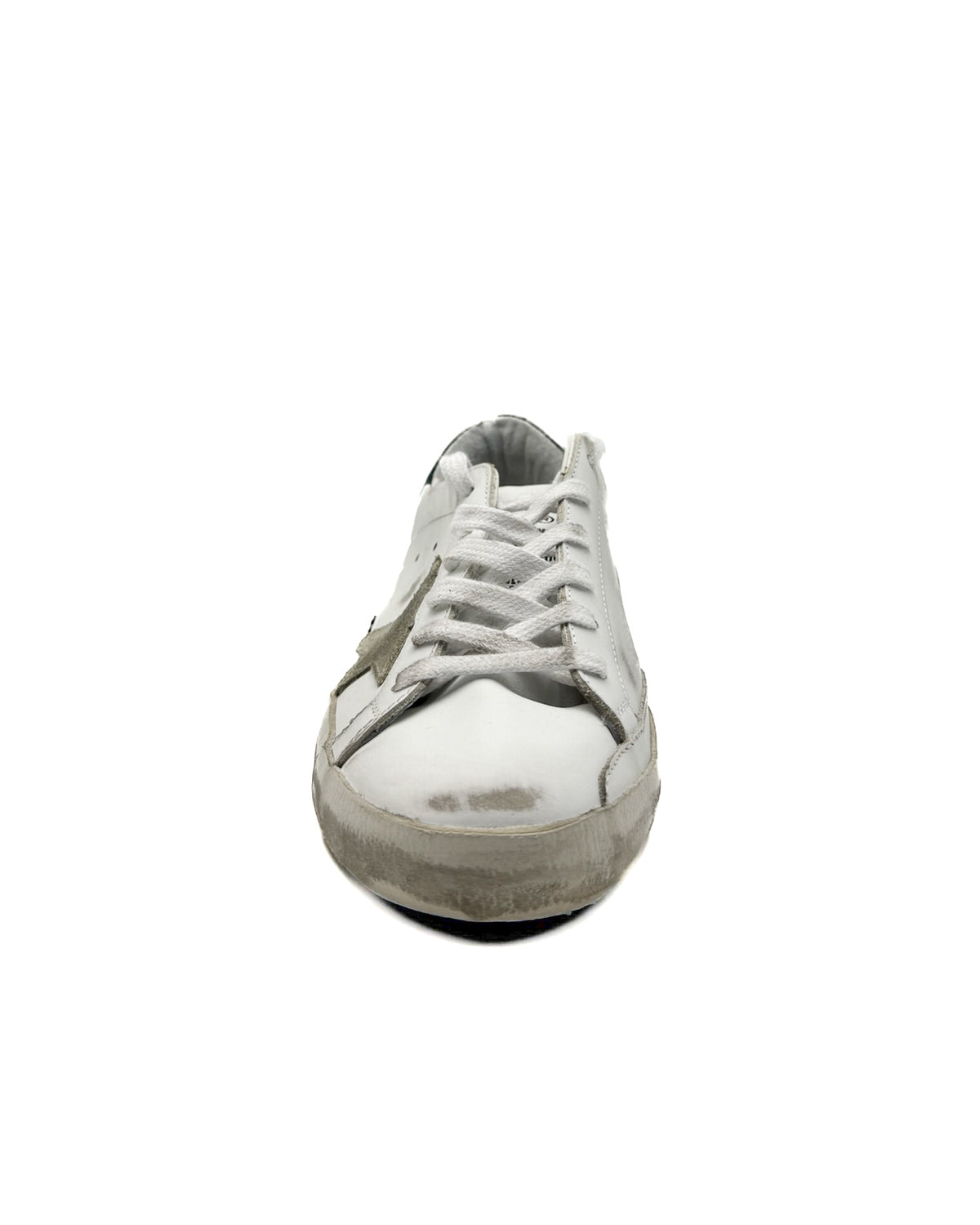 Golden Goose Calzado Super Star White/Dark Green · Premium Avenue