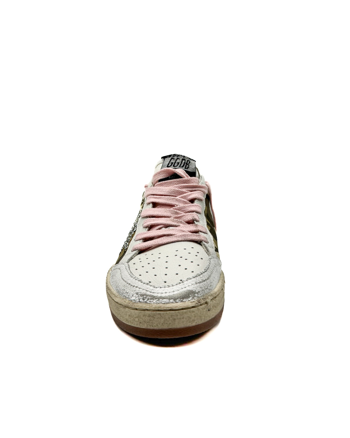 Golden Goose Calzado Ball Star White/Camouflage/Sil · Premium Avenue
