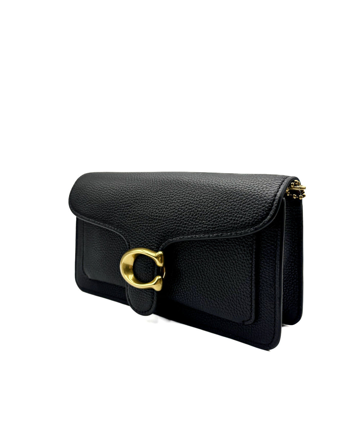 Coach Bolsa Pp Tbby Chn Cltch Black · Premium Avenue