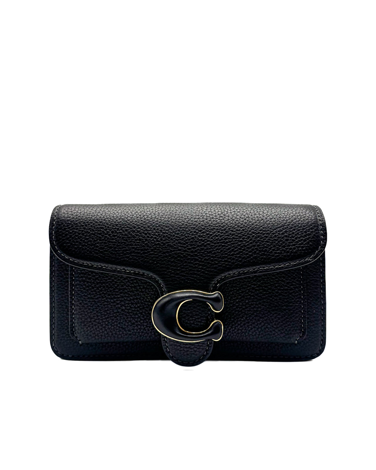 Coach Bolsa Pol Peb Tby Wrl Black/Golden · Premium Avenue
