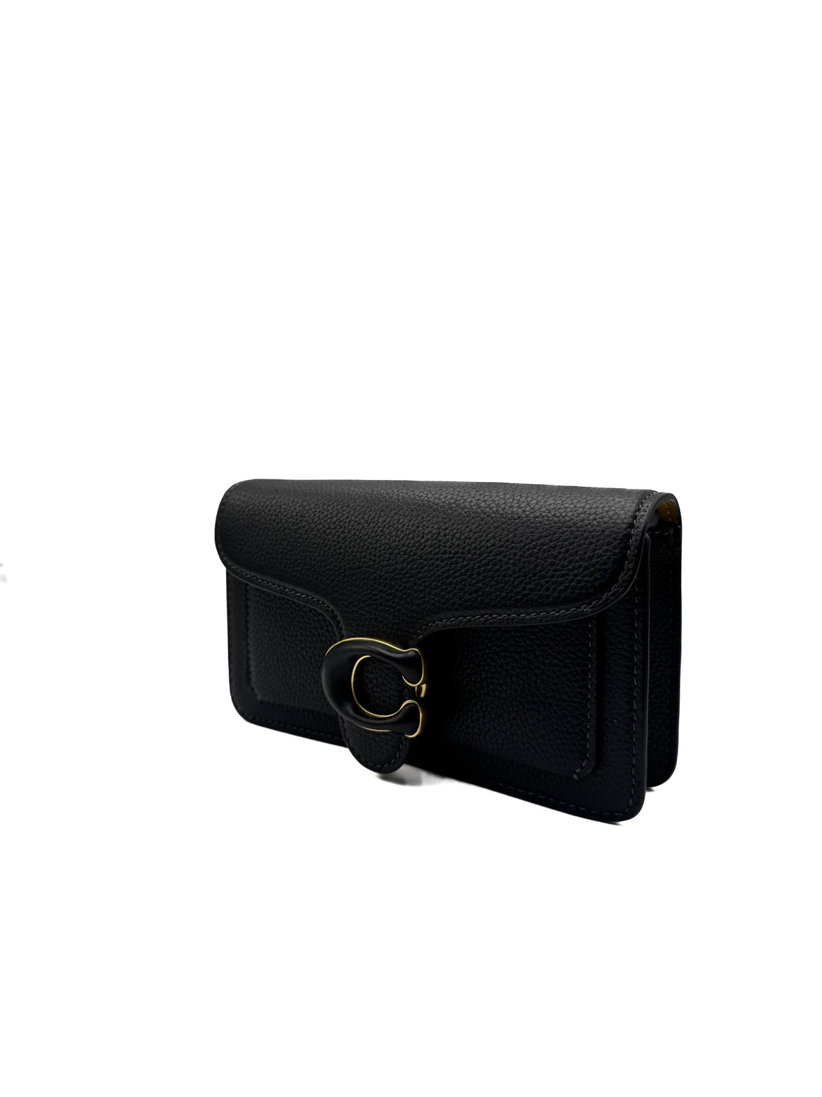 Coach Bolsa Pol Peb Tby Wrl Black/Golden · Premium Avenue