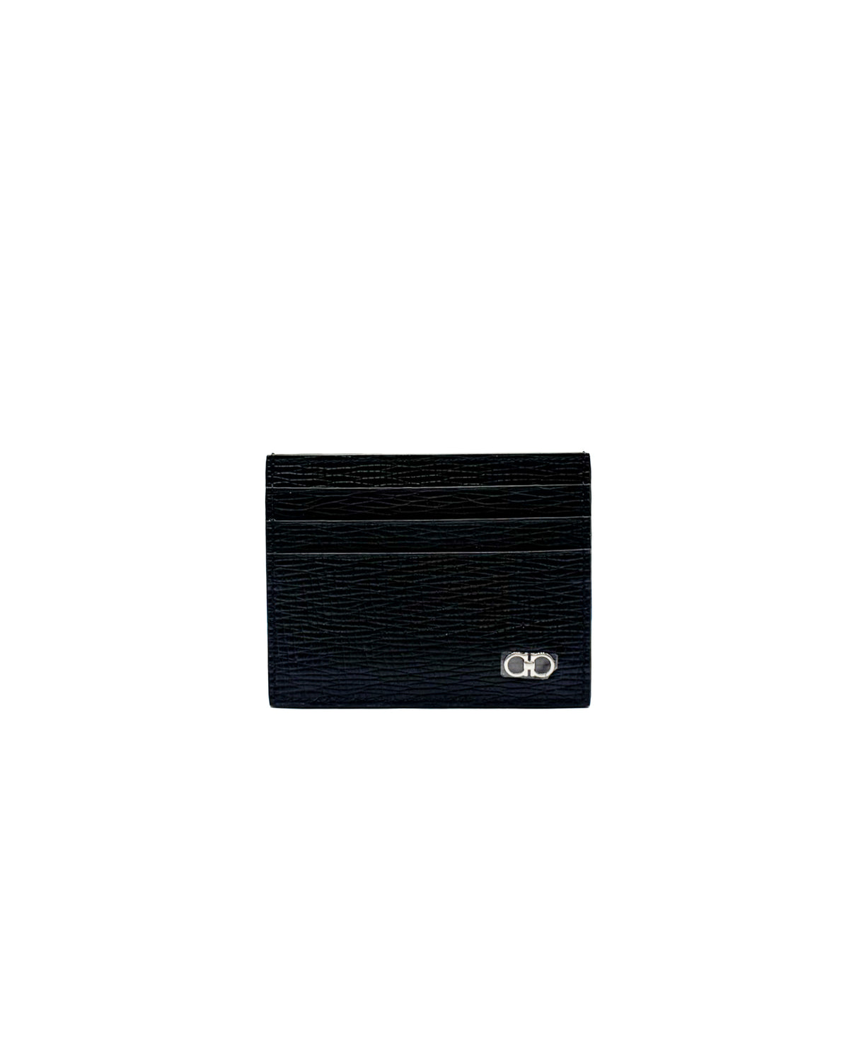 Ferragamo Accesorio Gancini Card Holder Black · Premium Avenue