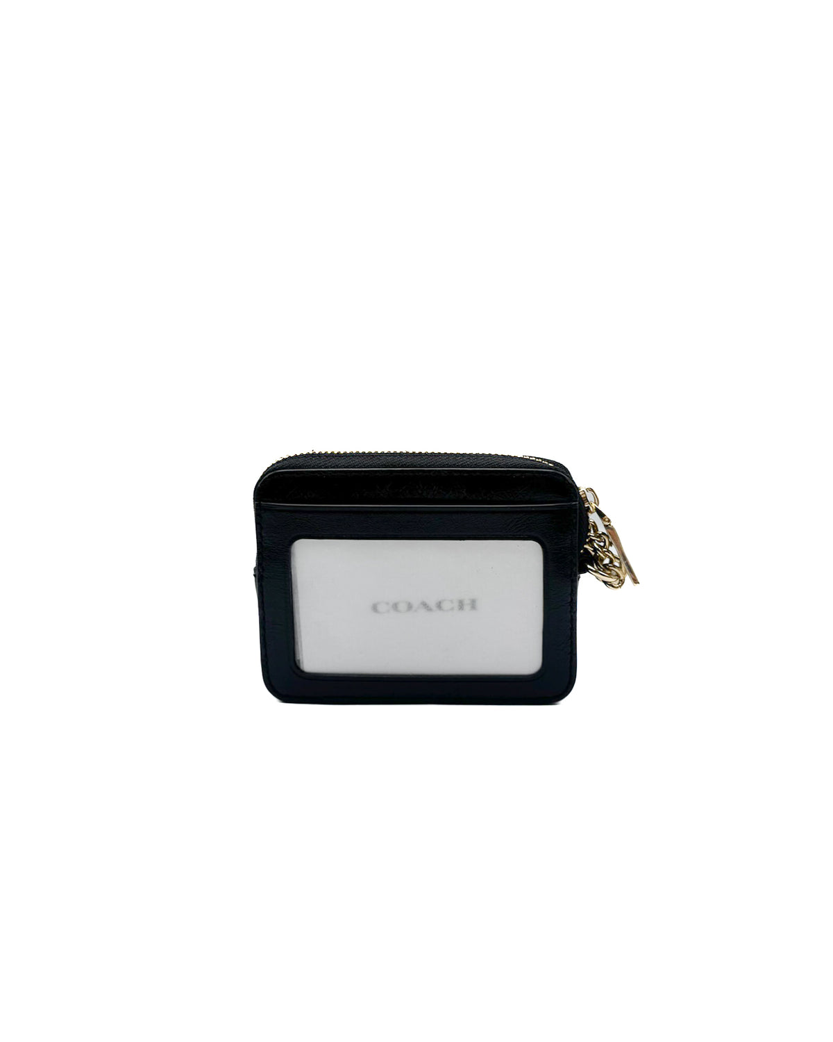 Coach Accesorio Rfb Zip Cc Glossy Black · Premium Avenue