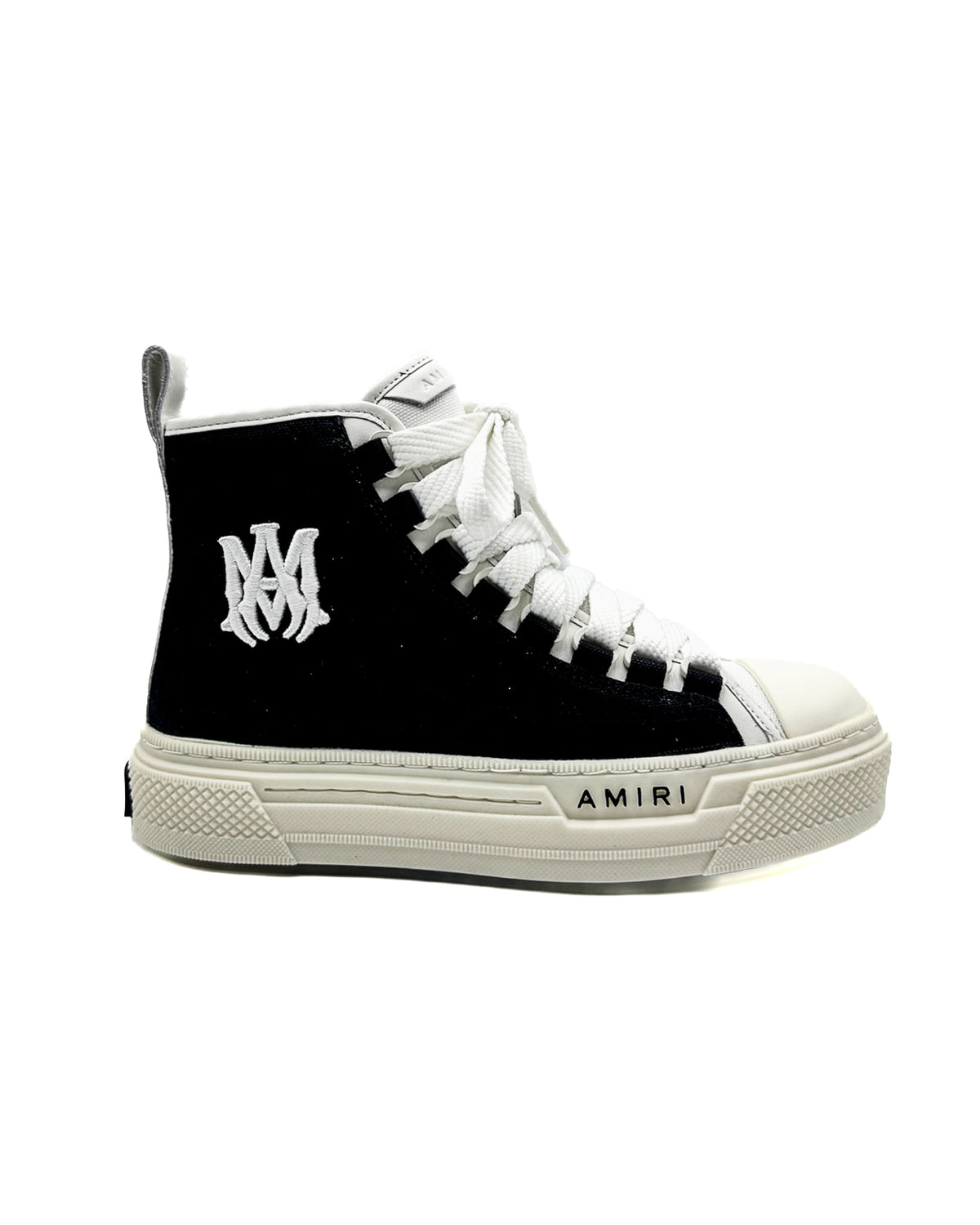Amiri Calzado Ma Court Hi Black/White · Premium Avenue