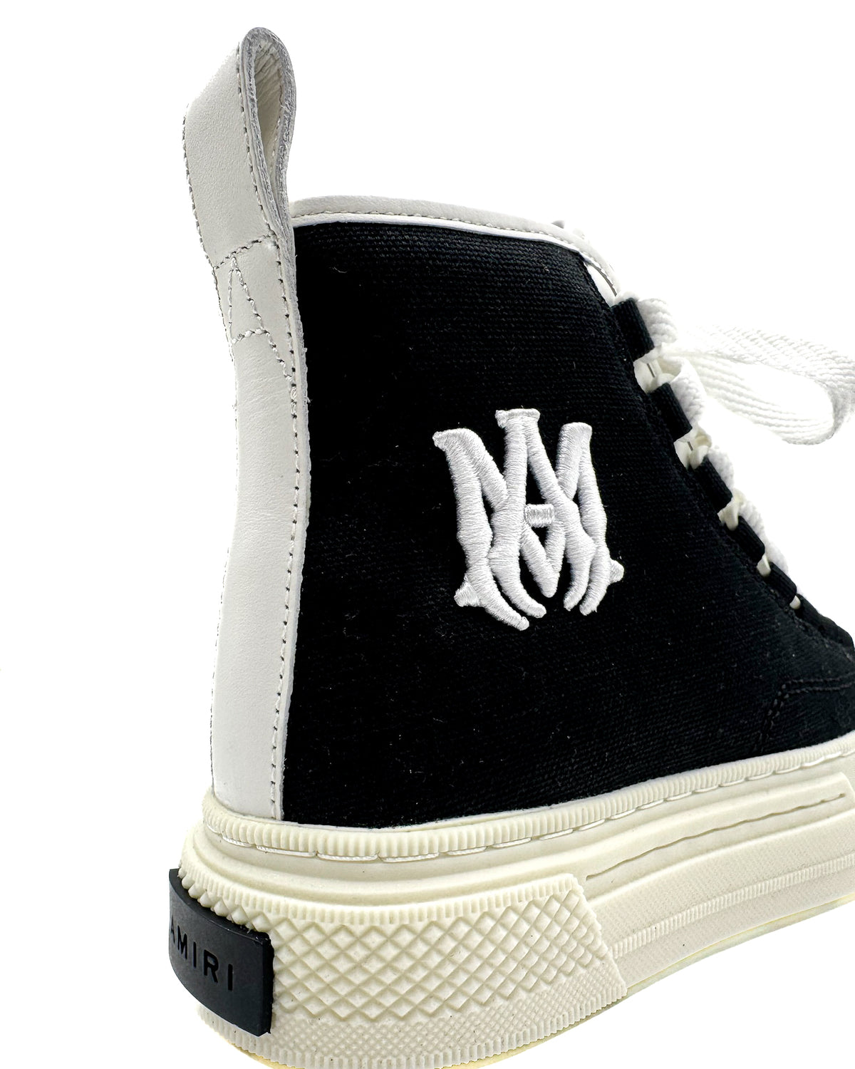 Amiri Calzado Ma Court Hi Black/White · Premium Avenue