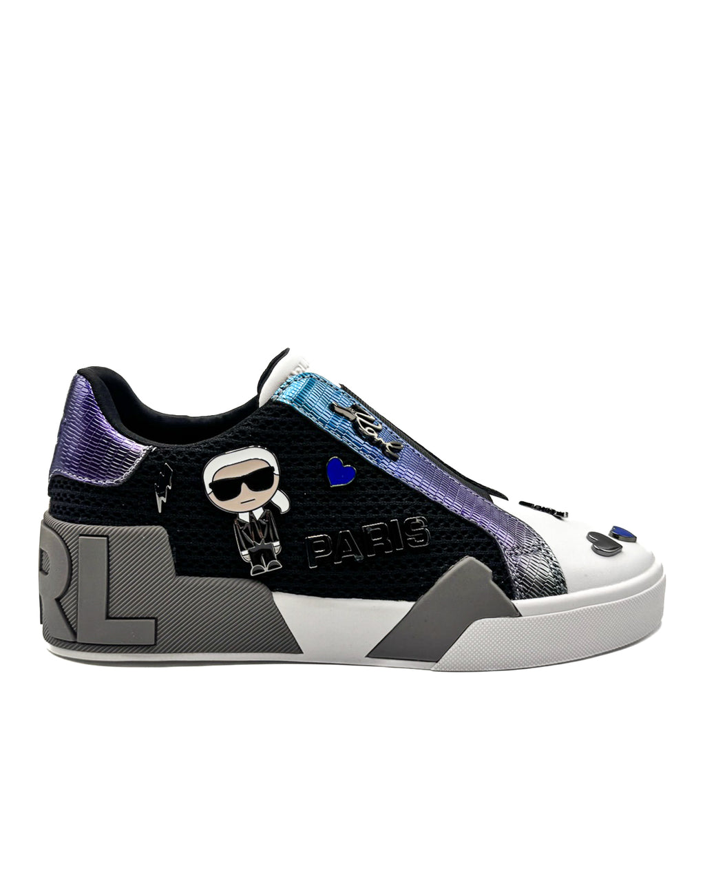 Karl Lagerfeld Calzado Mavise Slip On Sne Black/Multi · Premium Avenue