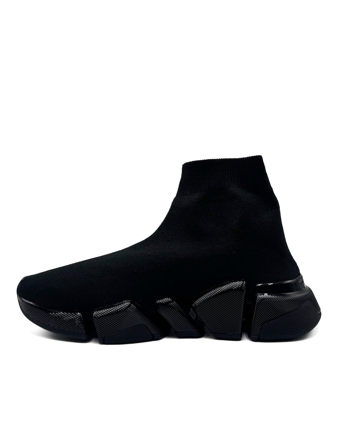 Balenciaga Calzado Speed 2.0 Knit Shiny Sole (woman) Black · Premium Avenue