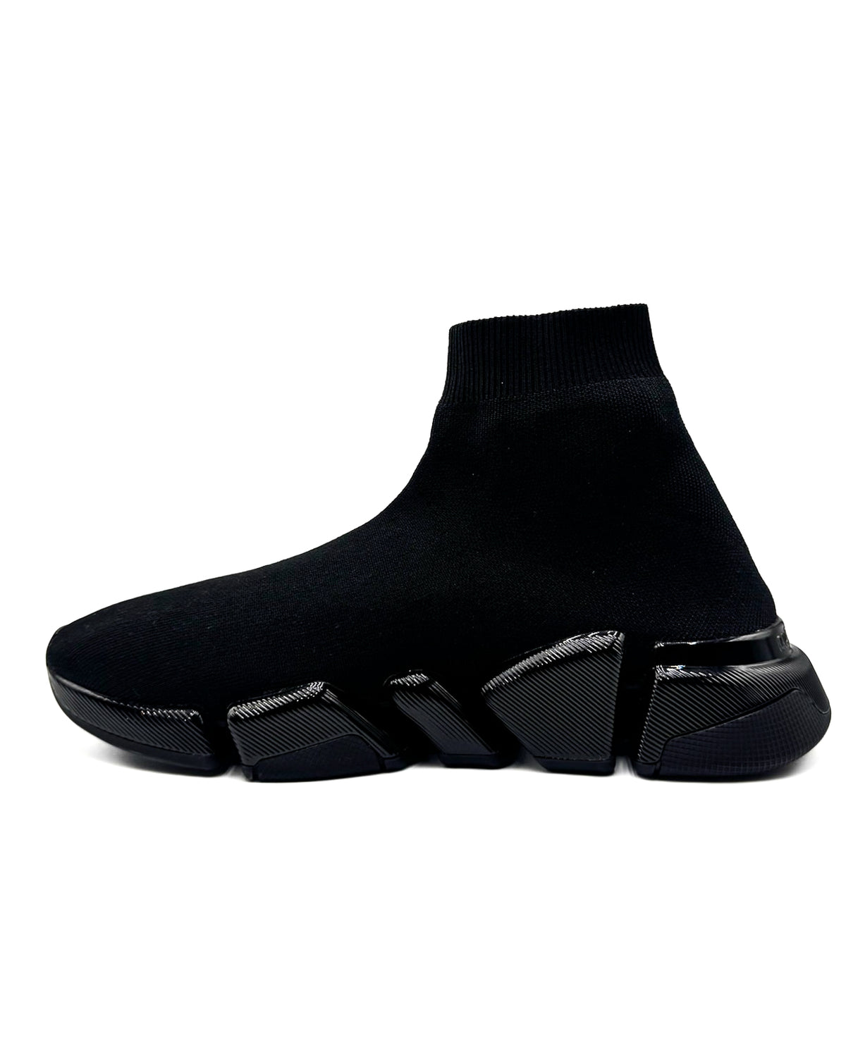 Balenciaga Calzado Speed 2.0 Knit Shiny Sole (men) Black · Premium Avenue