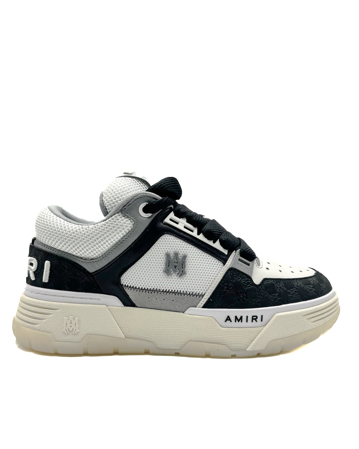 Amiri Calzado Ma Quad Debossed Nubuck Ma 1 Black · Premium Avenue