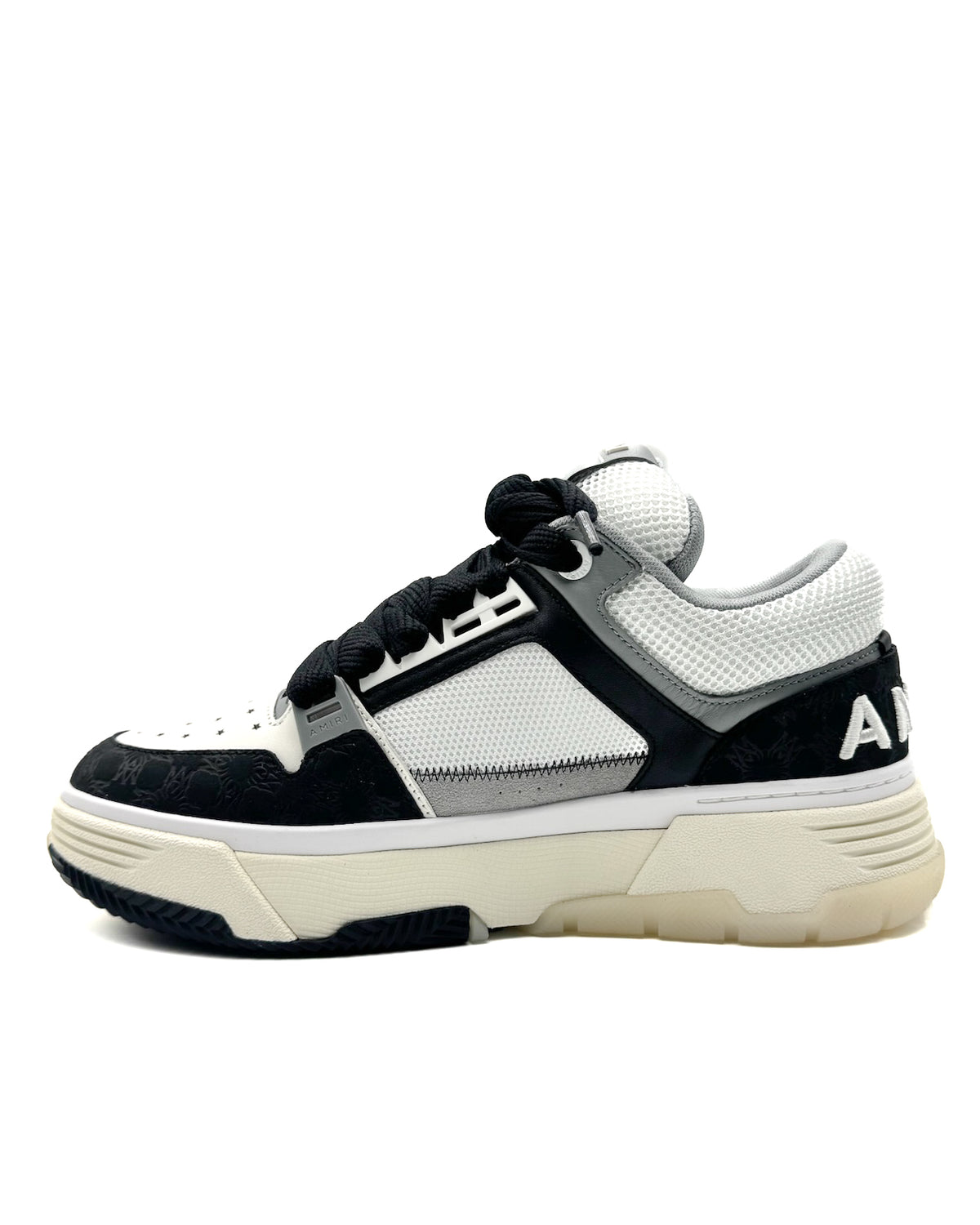 Amiri Calzado Ma Quad Debossed Nubuck Ma 1 Black · Premium Avenue