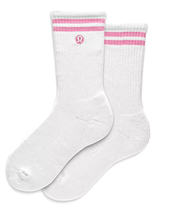 Lululemon Ropa Daily Essential Sock White/Ccld · Premium Avenue