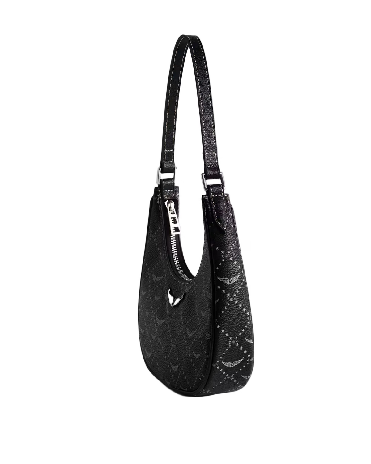 ZADIG & VOLTAIRE - Z NIGHT OUT MONOGRAM BLACK