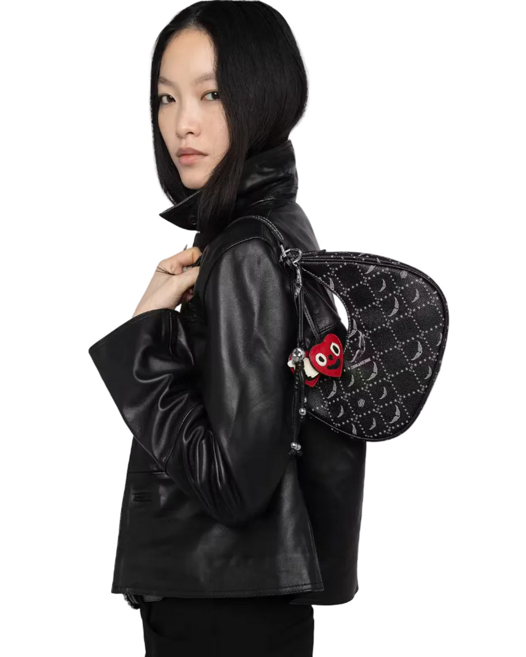 ZADIG & VOLTAIRE - Z NIGHT OUT MONOGRAM BLACK