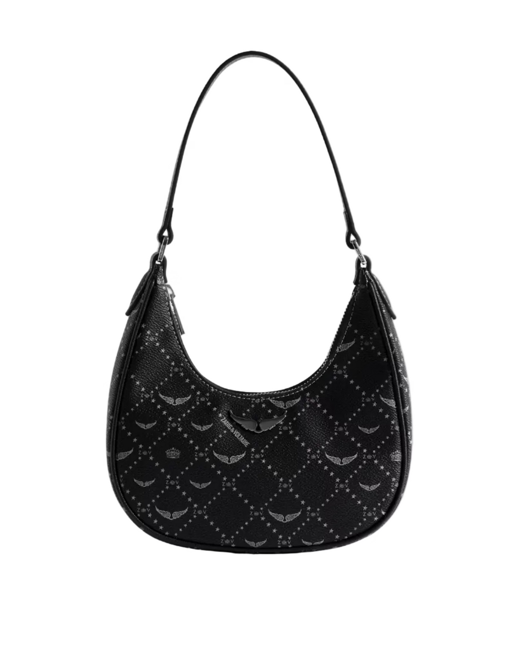 ZADIG & VOLTAIRE - Z NIGHT OUT MONOGRAM BLACK