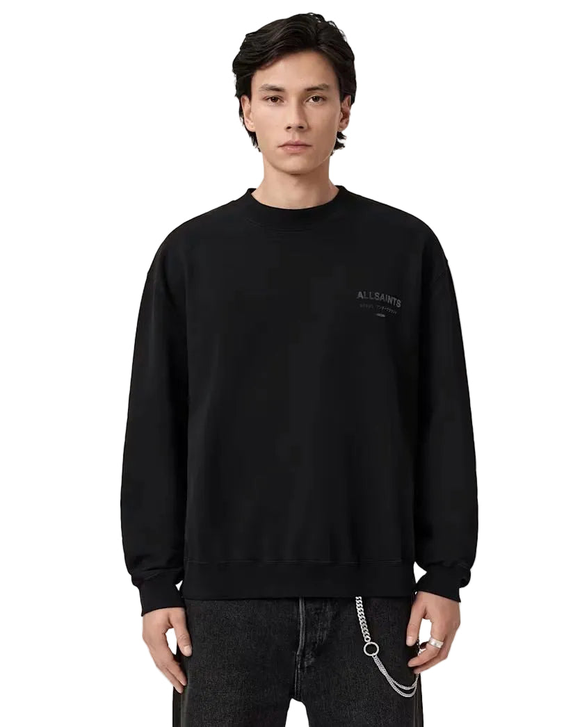 ALL SAINTS - XANDER CREW JET BLACK