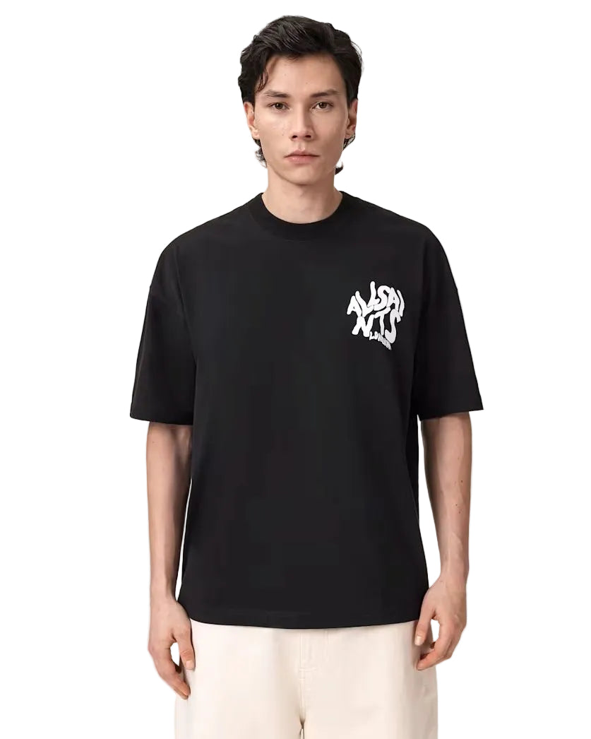ALL SAINTS - ORLANDO LOGO JET BLACK