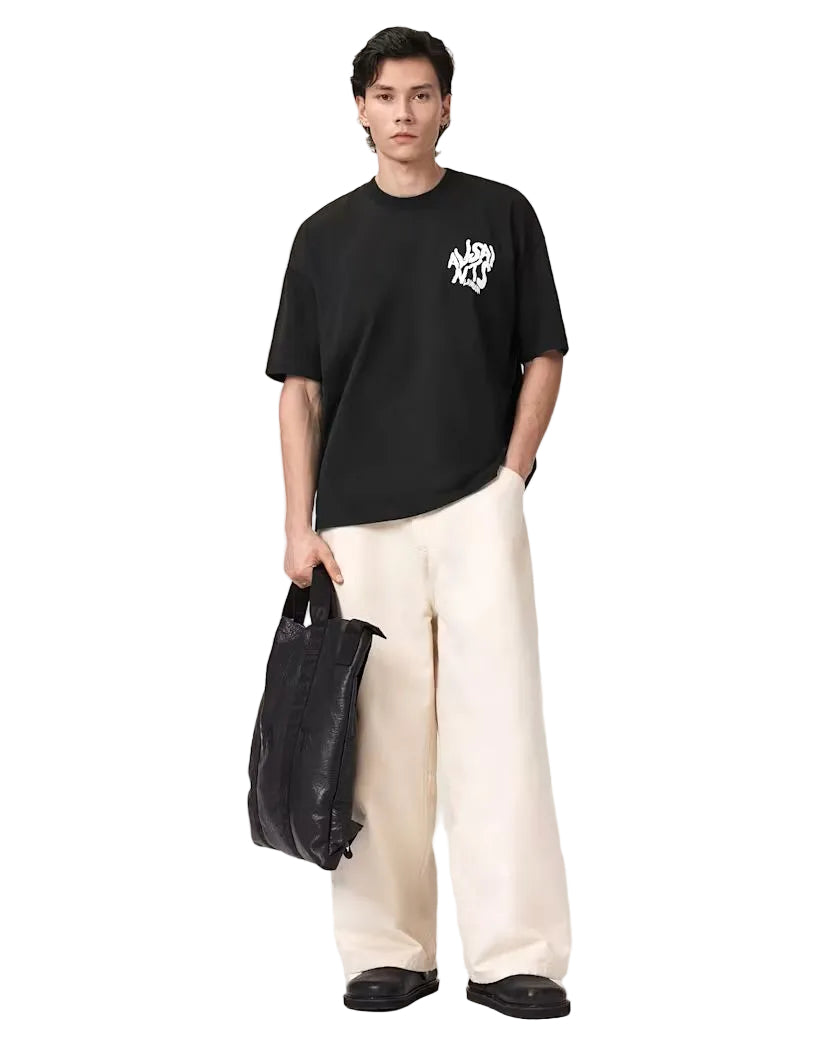 ALL SAINTS - ORLANDO LOGO JET BLACK