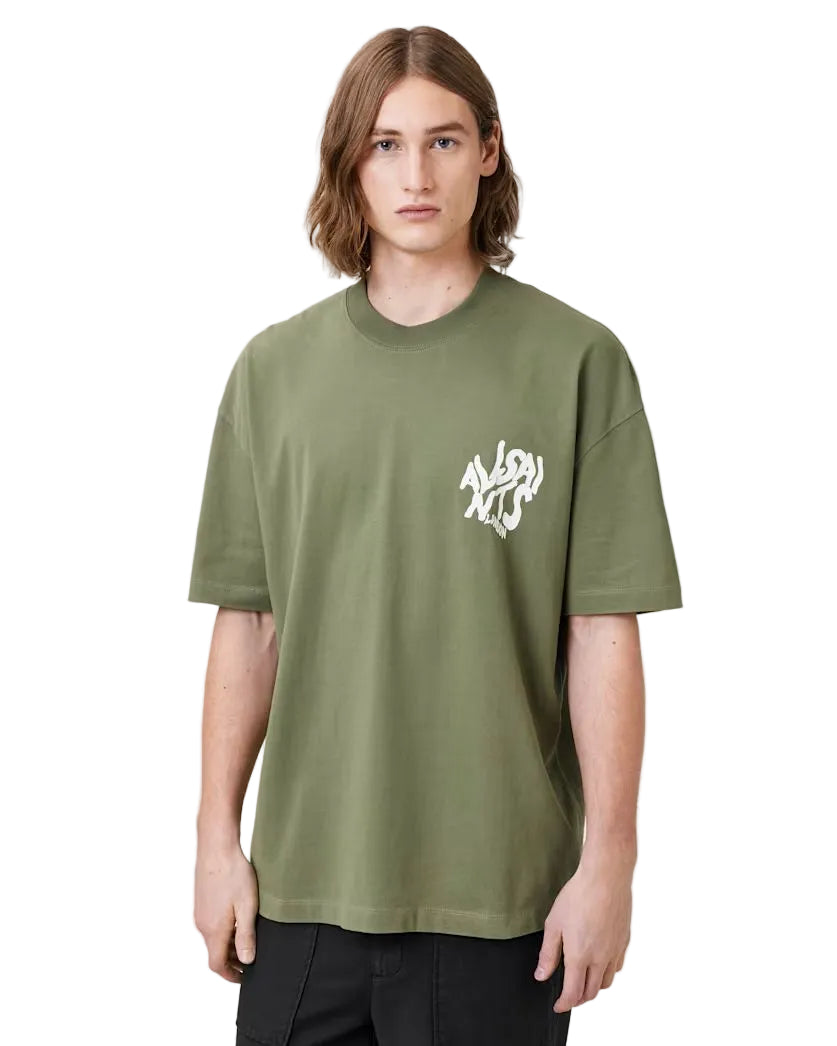 ALL SAINTS - ORLANDO SS CREW EDEN GREEN